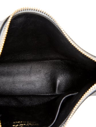 Prada Enameled Metal Triangle Arqué Small