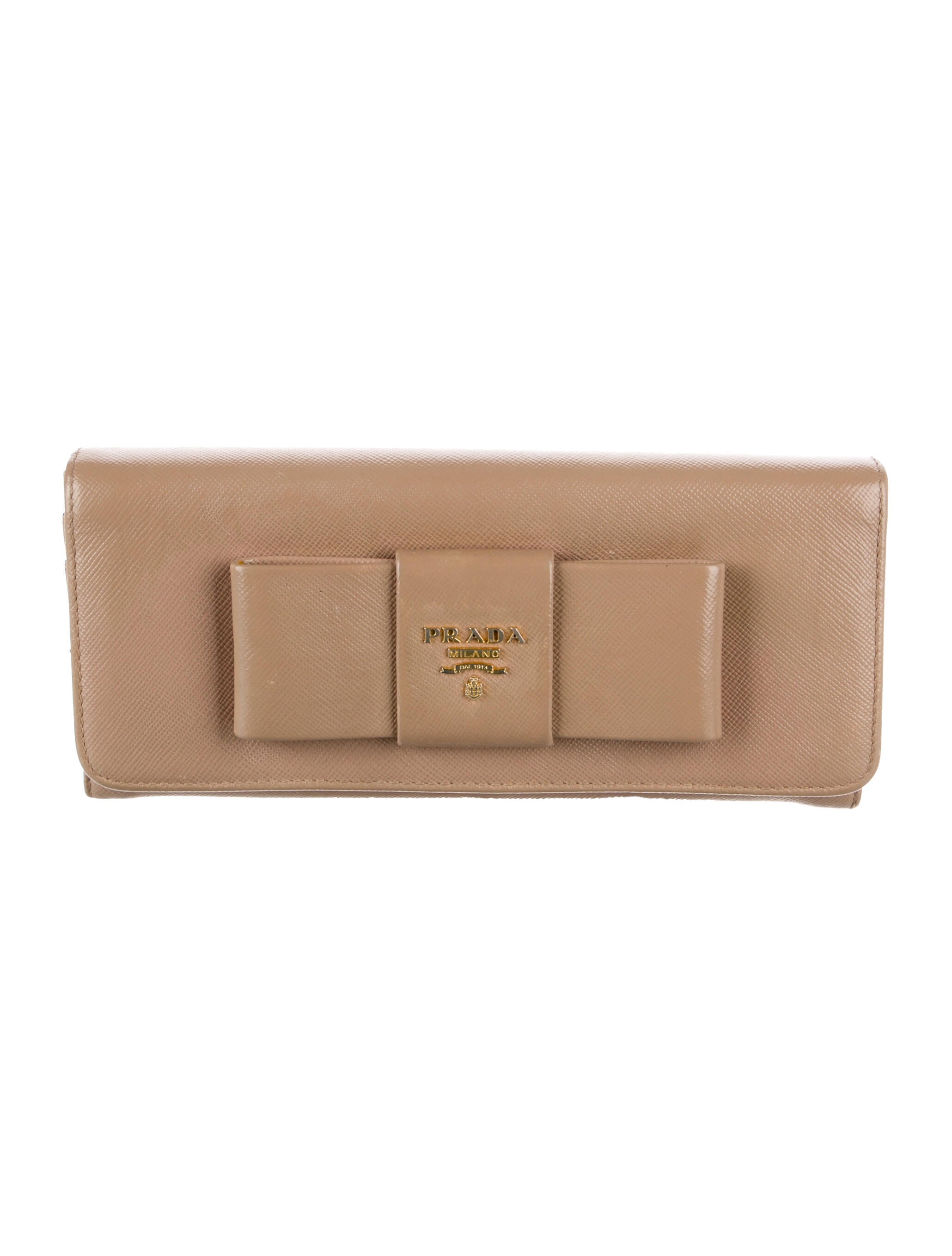 Prada Saffiano Lux Leather Wallet