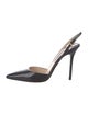 Prada Patent Leather Slingback Pumps