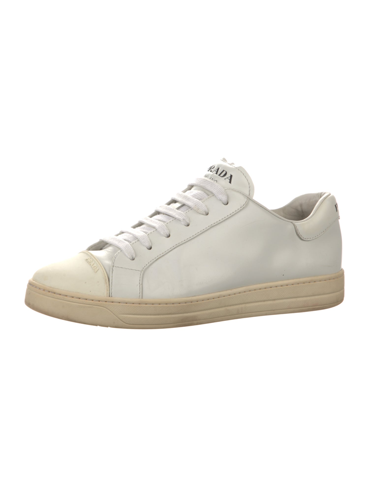 Prada Leather Sneakers