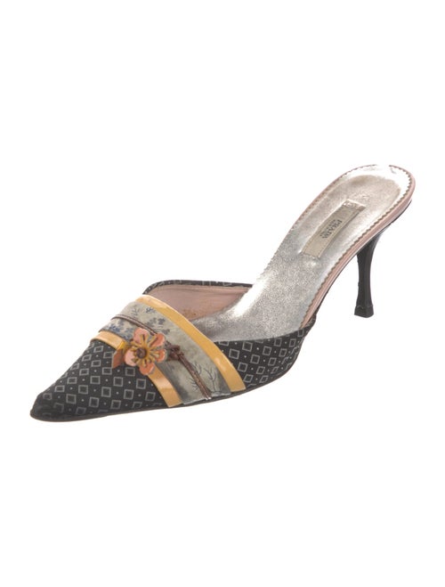 Prada Printed Mules