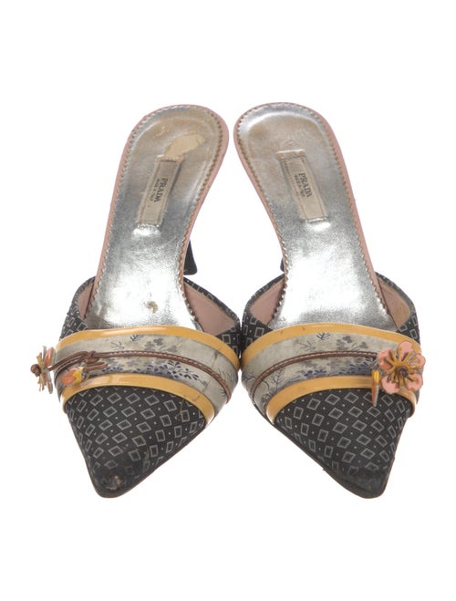 Prada Printed Mules