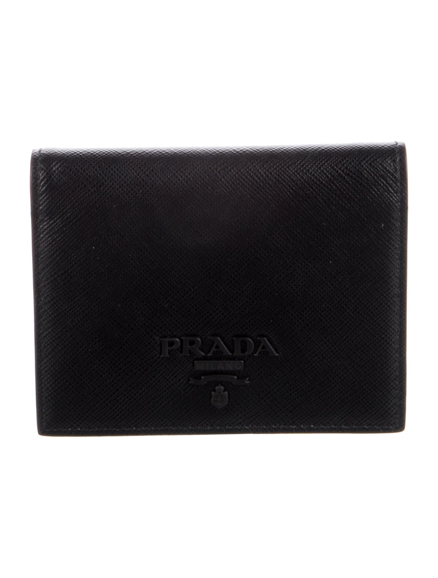 Prada Saffiano Lux Leather Bifold Wallet