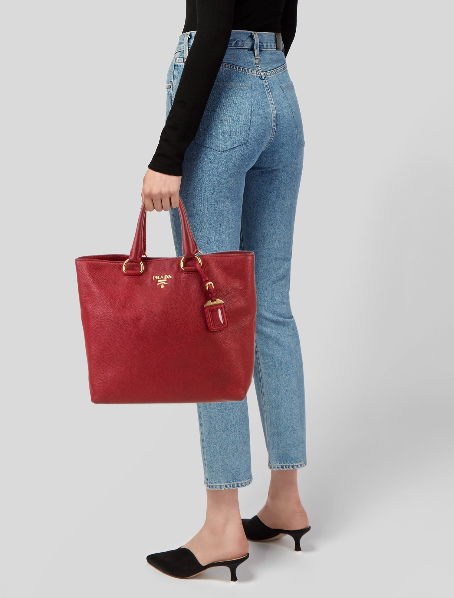Prada Leather Tote