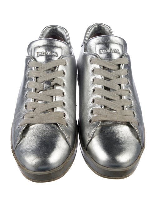 Prada Leather Sneakers