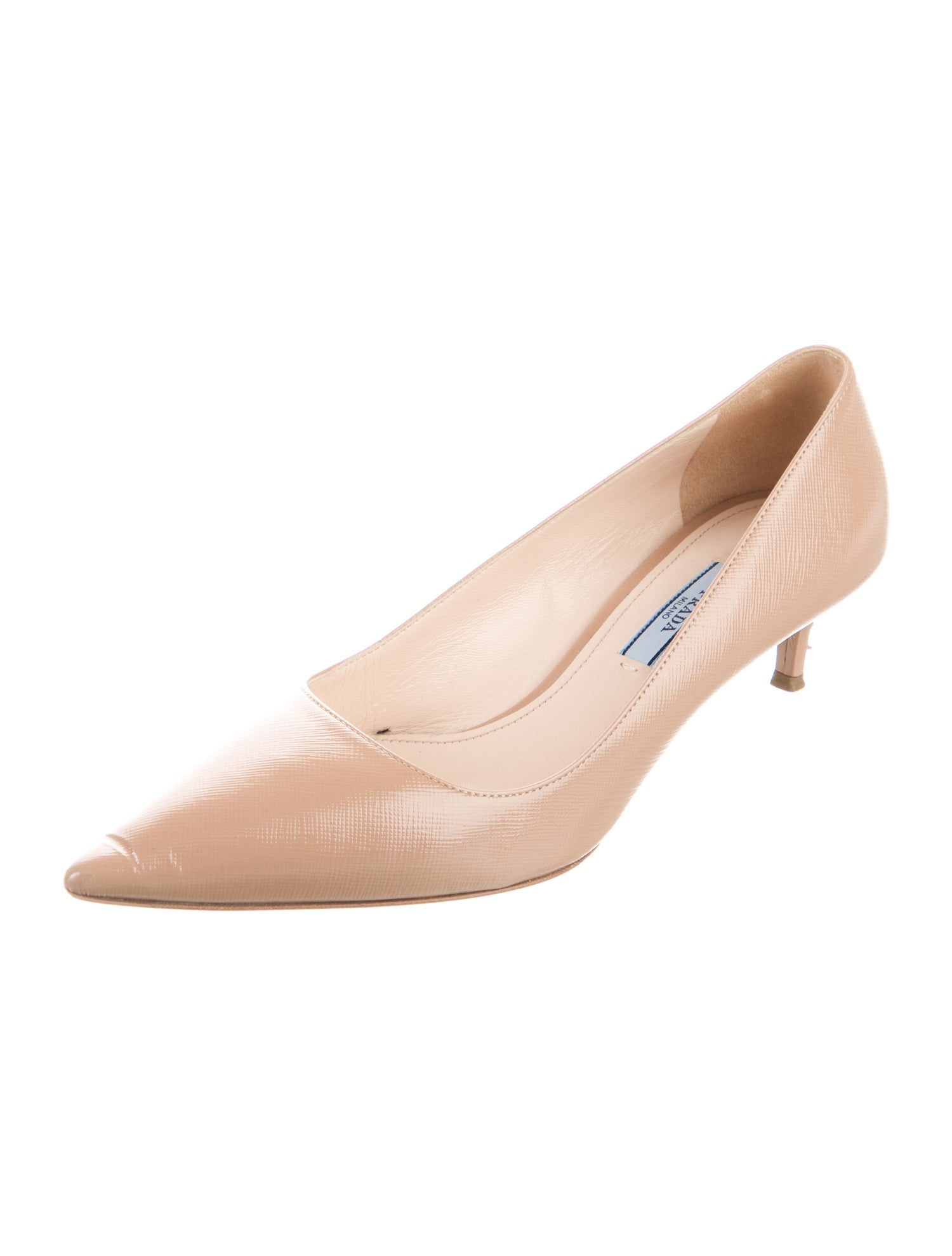 Prada Saffiano Leather Pumps