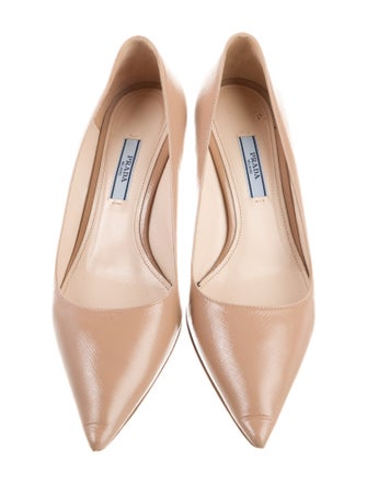 Prada Saffiano Leather Pumps