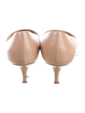 Prada Saffiano Leather Pumps