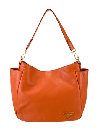 Prada Vitello Daino Leather Hobo