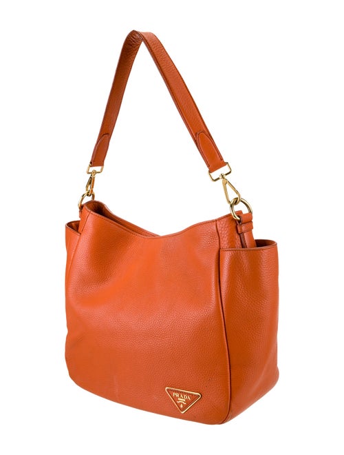 Prada Vitello Daino Leather Hobo