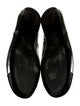 Prada Patent Leather Bow Accents Ballet Flats