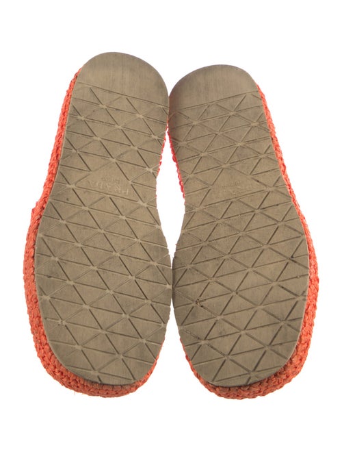 Prada Straw Slides