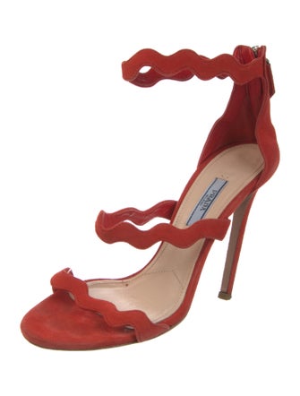 Prada Suede Sandals
