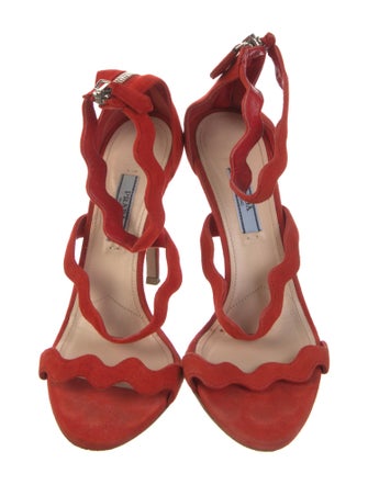 Prada Suede Sandals
