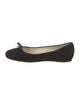 Prada Suede Ballet Flats