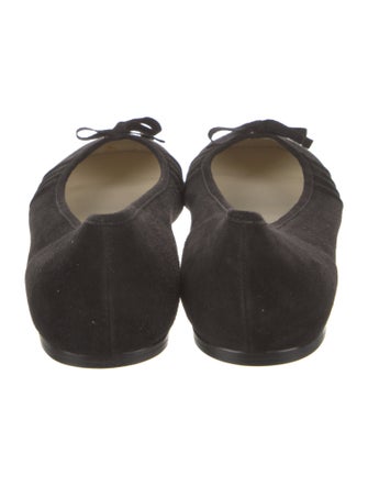 Prada Suede Ballet Flats