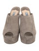 Prada Suede Slides