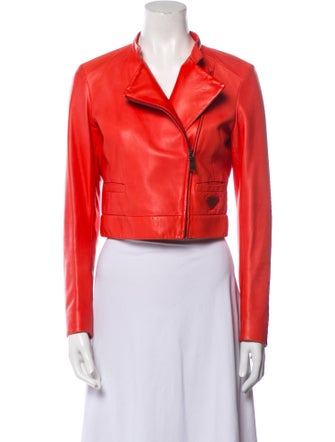 Prada 2011 Lamb Leather Biker Jacket