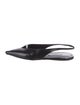 Prada Leather Slingback Flats