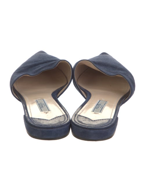 Prada Suede Mules