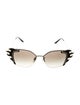Prada Shield Gradient Sunglasses