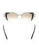 Prada Shield Gradient Sunglasses