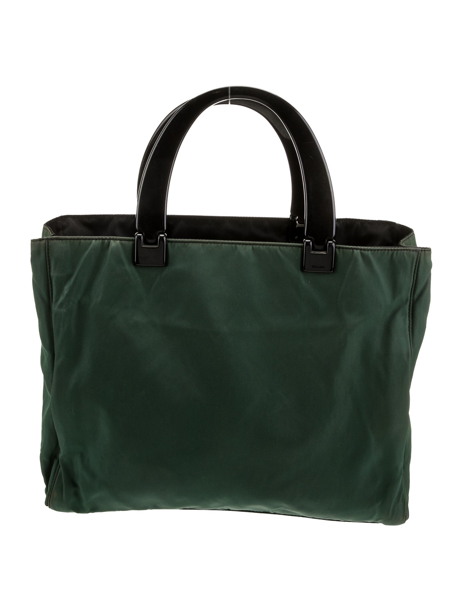 Prada Vela Nylon Top Handle Bag