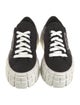 Prada Nylon Graphic Print Sneakers