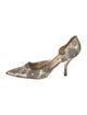 Prada Printed D'Orsay Pumps