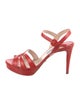 Prada Patent Leather Sandals