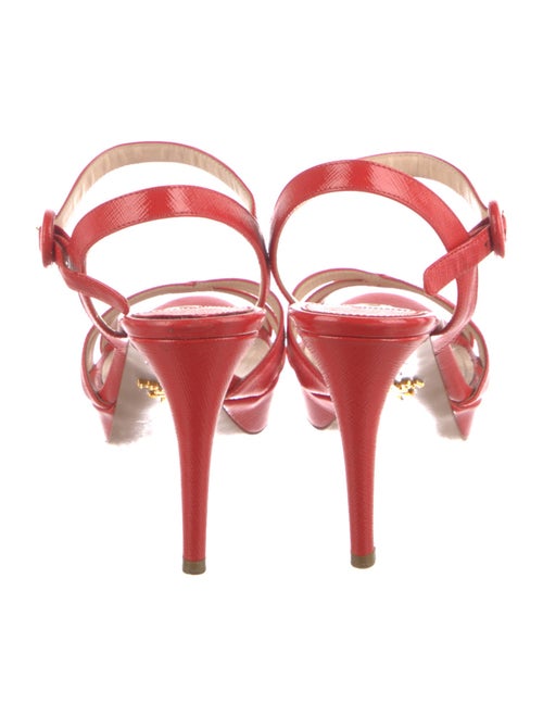Prada Patent Leather Sandals
