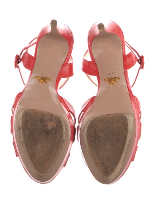 Prada Patent Leather Sandals