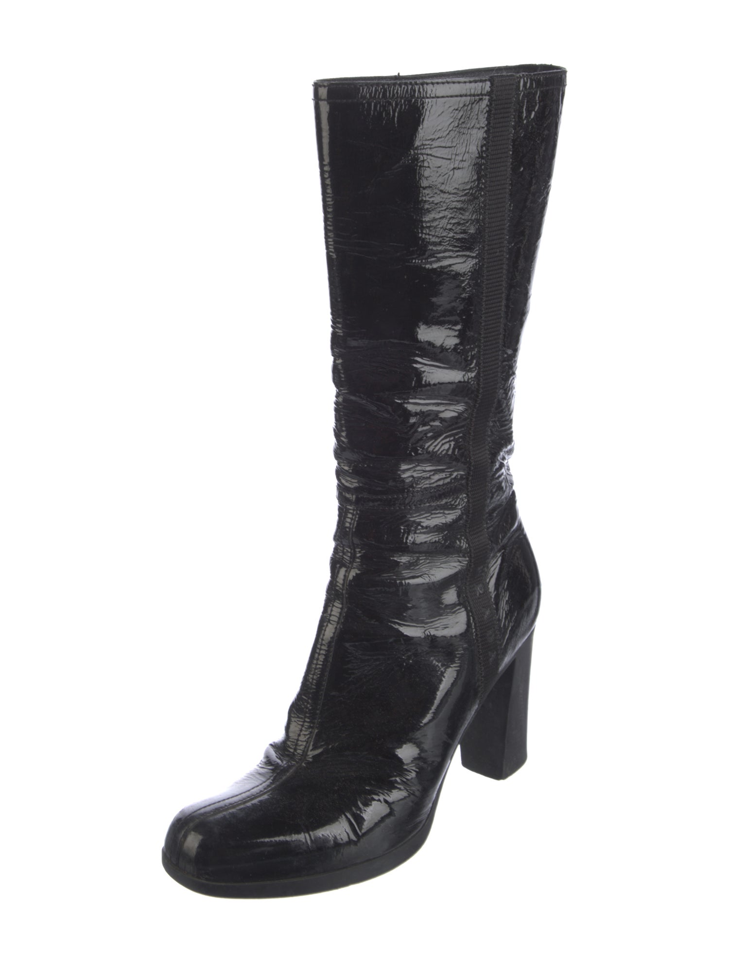 Prada Patent Leather Boots