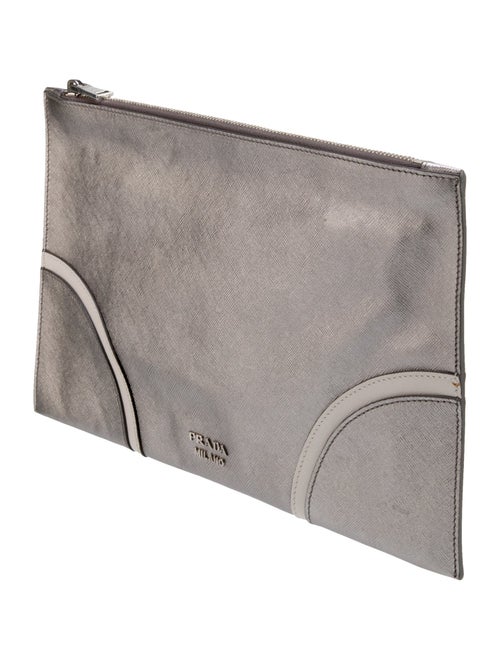 Prada Saffiano Leather Clutch