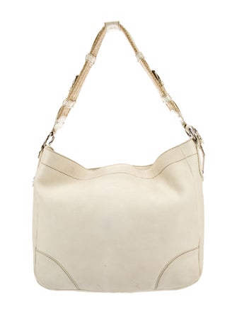 Prada Vitello Daino Leather Hobo