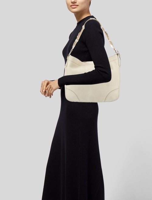 Prada Vitello Daino Leather Hobo