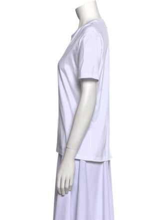 Prada Crew Neck Short Sleeve T-Shirt