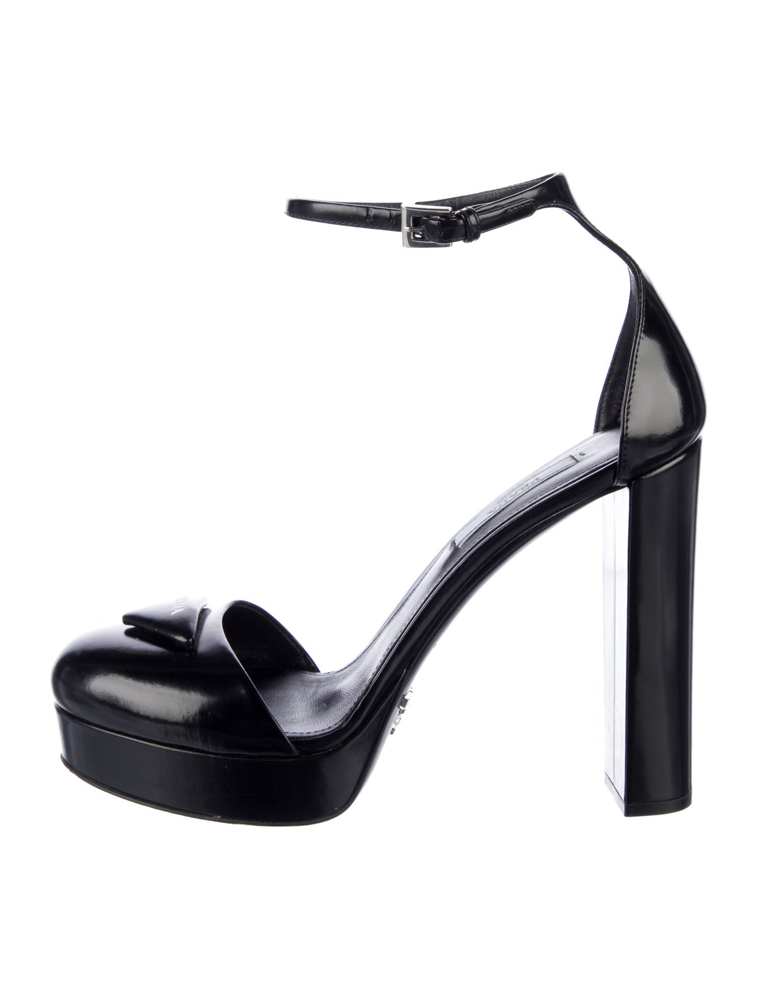 Prada Leather D'Orsay Pumps