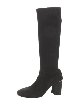 Prada Suede Sock Boots