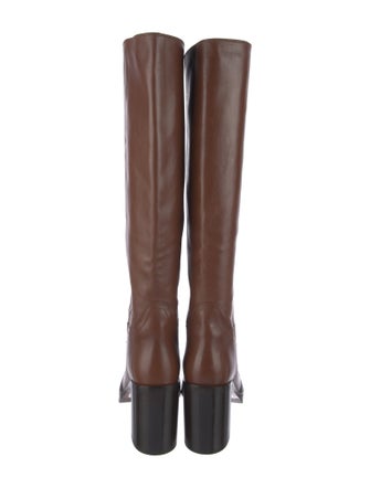 Prada Leather Riding Boots