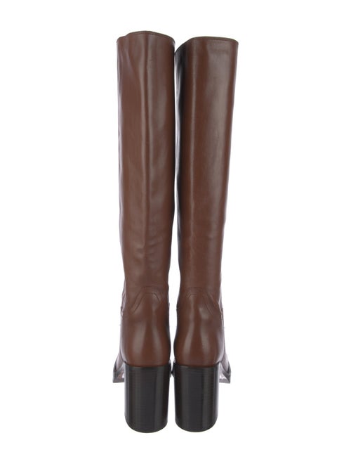 Prada Leather Riding Boots