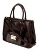 Prada Saffiano Lux Leather Galleria Double Zip