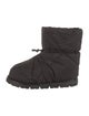 Prada Nylon Lace-Up Boots