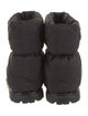 Prada Nylon Lace-Up Boots