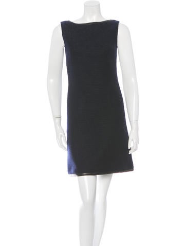 Prada Sleeveless Virgin Wool Dress