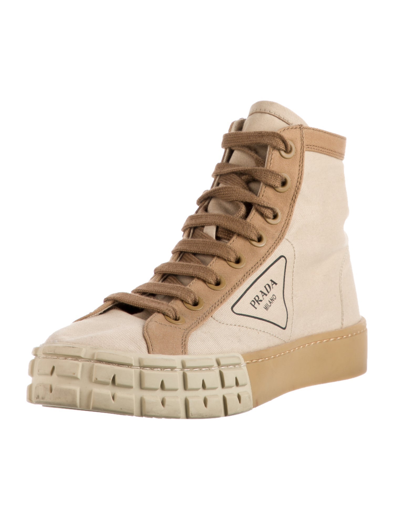 Prada Canvas Sneakers