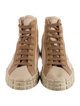 Prada Canvas Sneakers