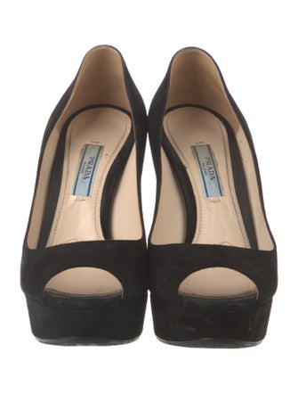 Prada Suede Pumps
