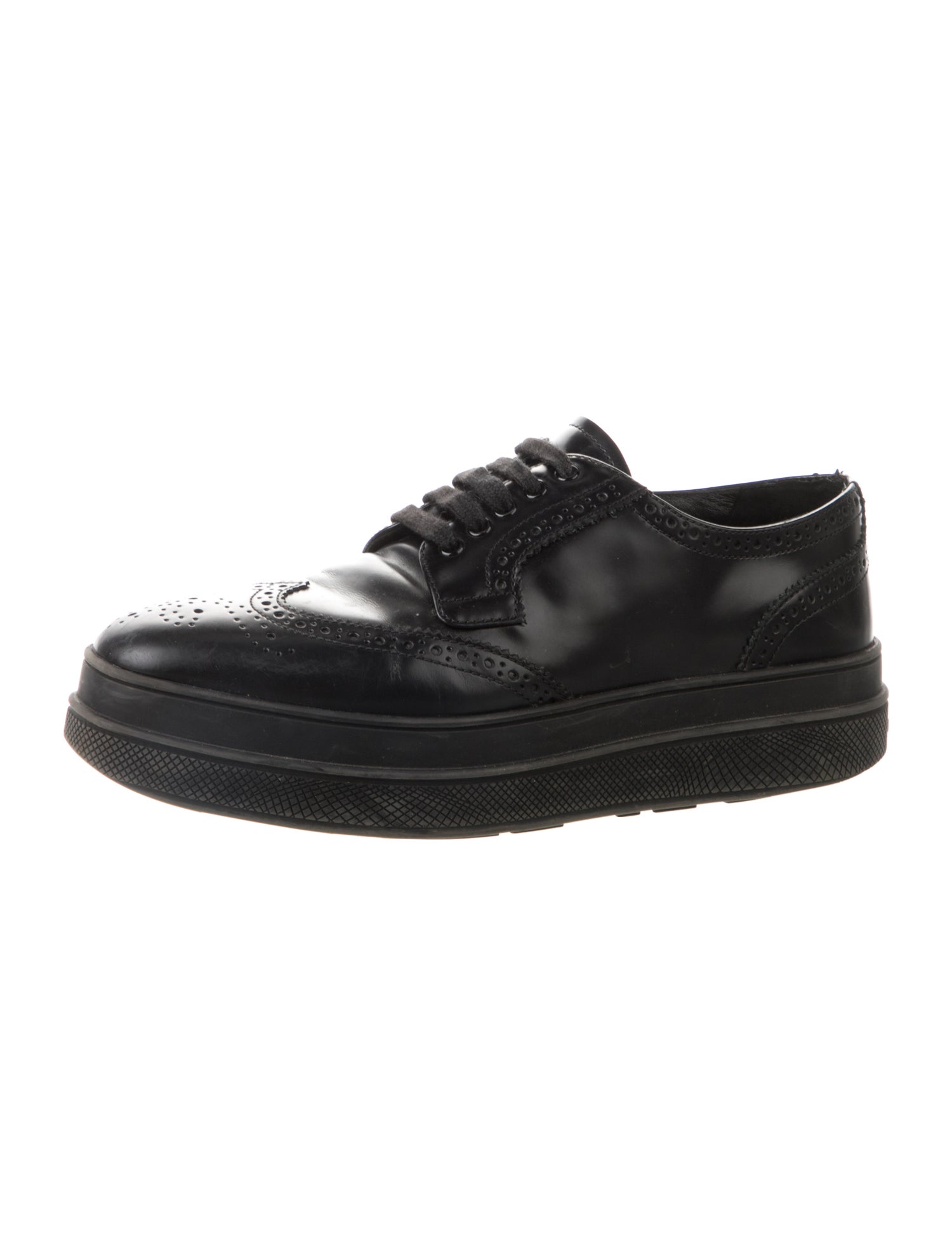 Prada Leather Oxfords