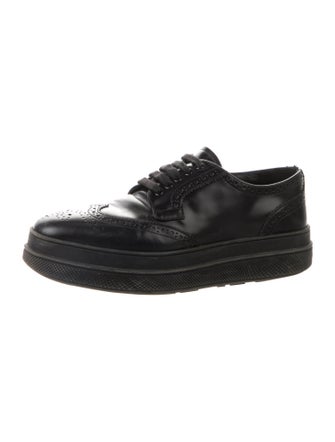 Prada Leather Oxfords